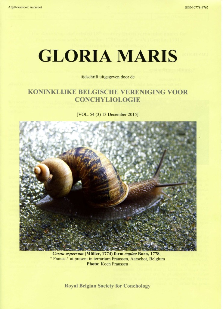 GLORIA MARIS Vol. 54 n.3a, 2015