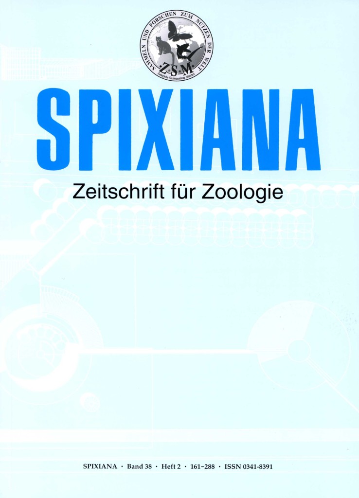 Spixiana Vol. 38 n.2a, 2015